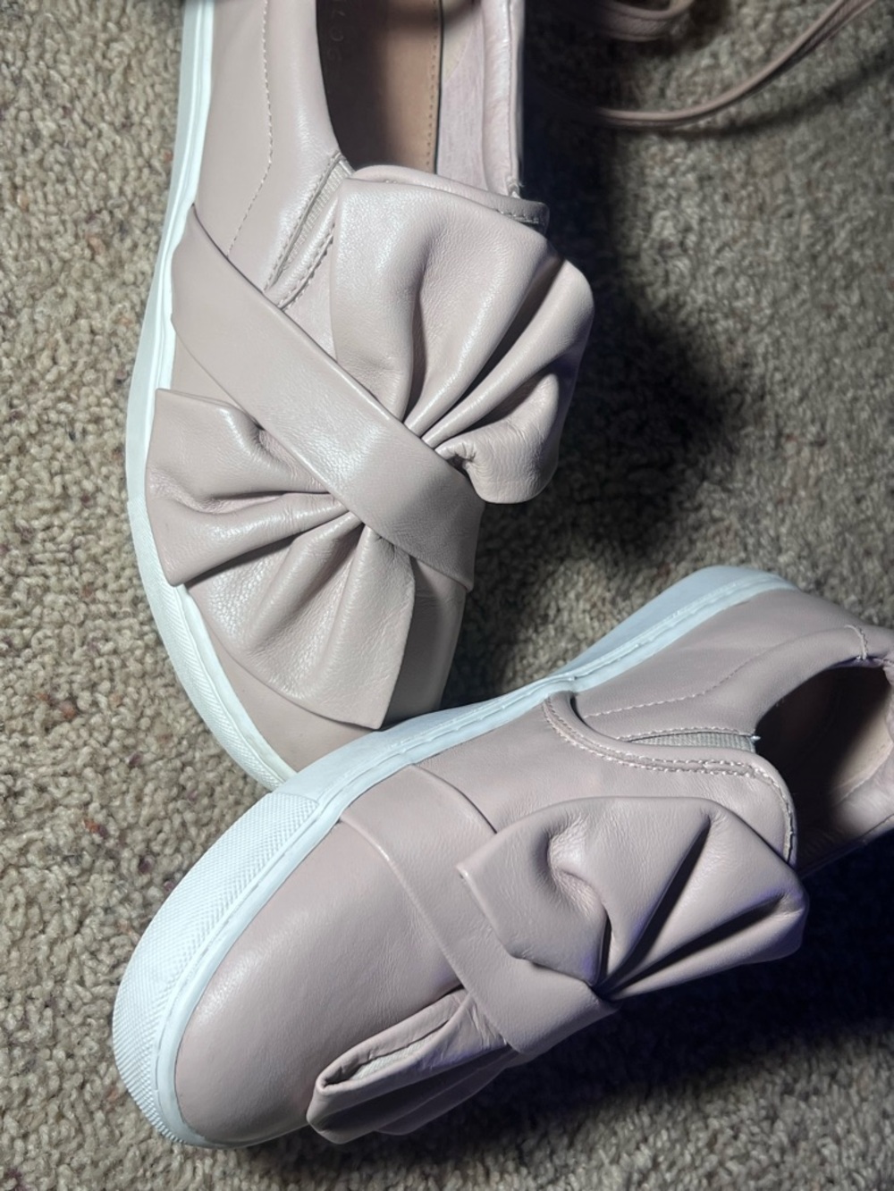 Halogen Pink Bow Slip-On Sneakers - Picture 2 of 5